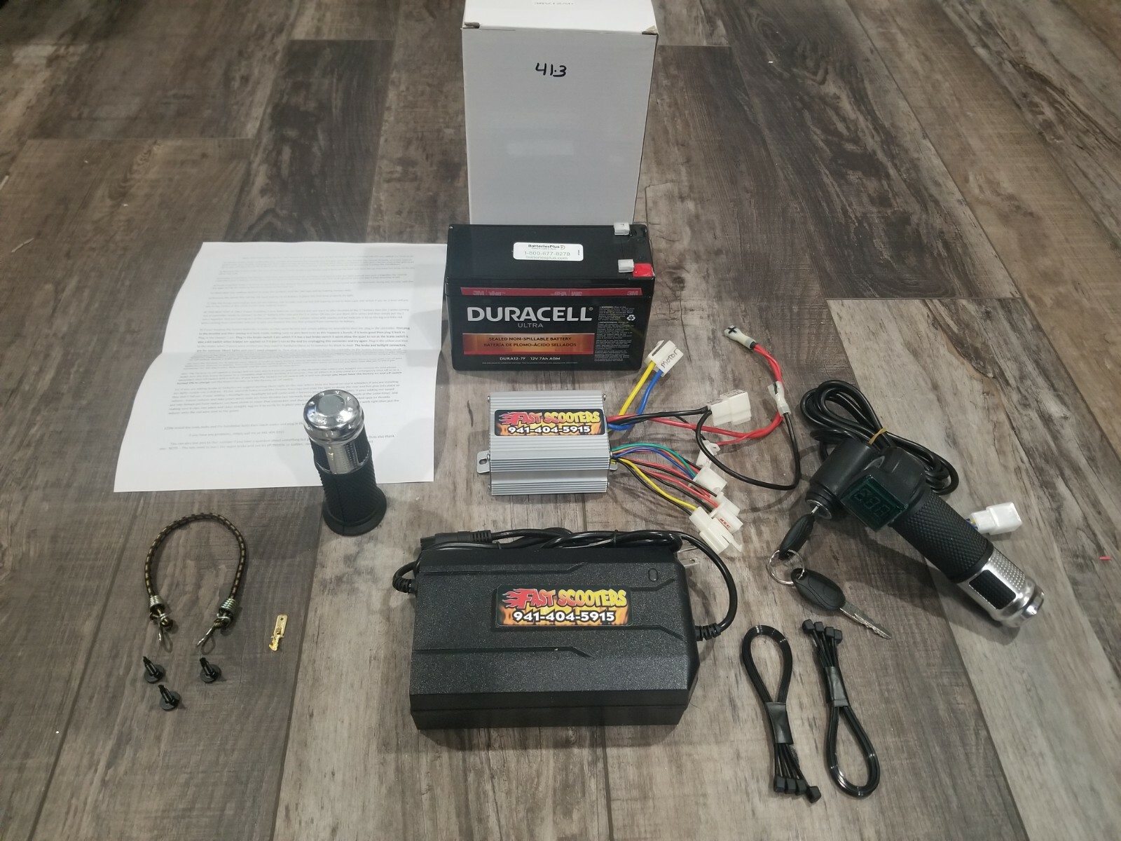 Razor Dirt Quad Performance Kit 36v Overvolt Kit FAST Controller and Throttle