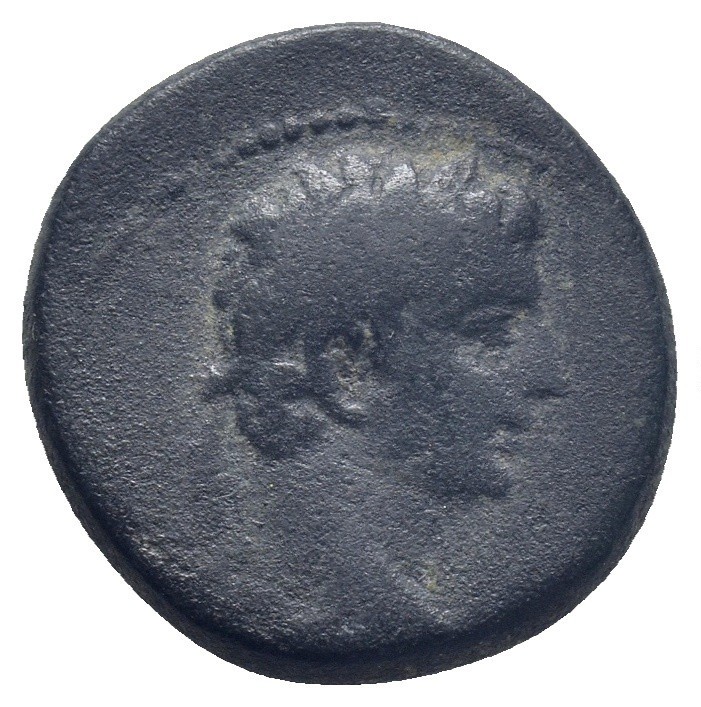 Roman Provincial Bronze Coin - Apameia Phrygia 14-37 AD - Tiberius - Athena