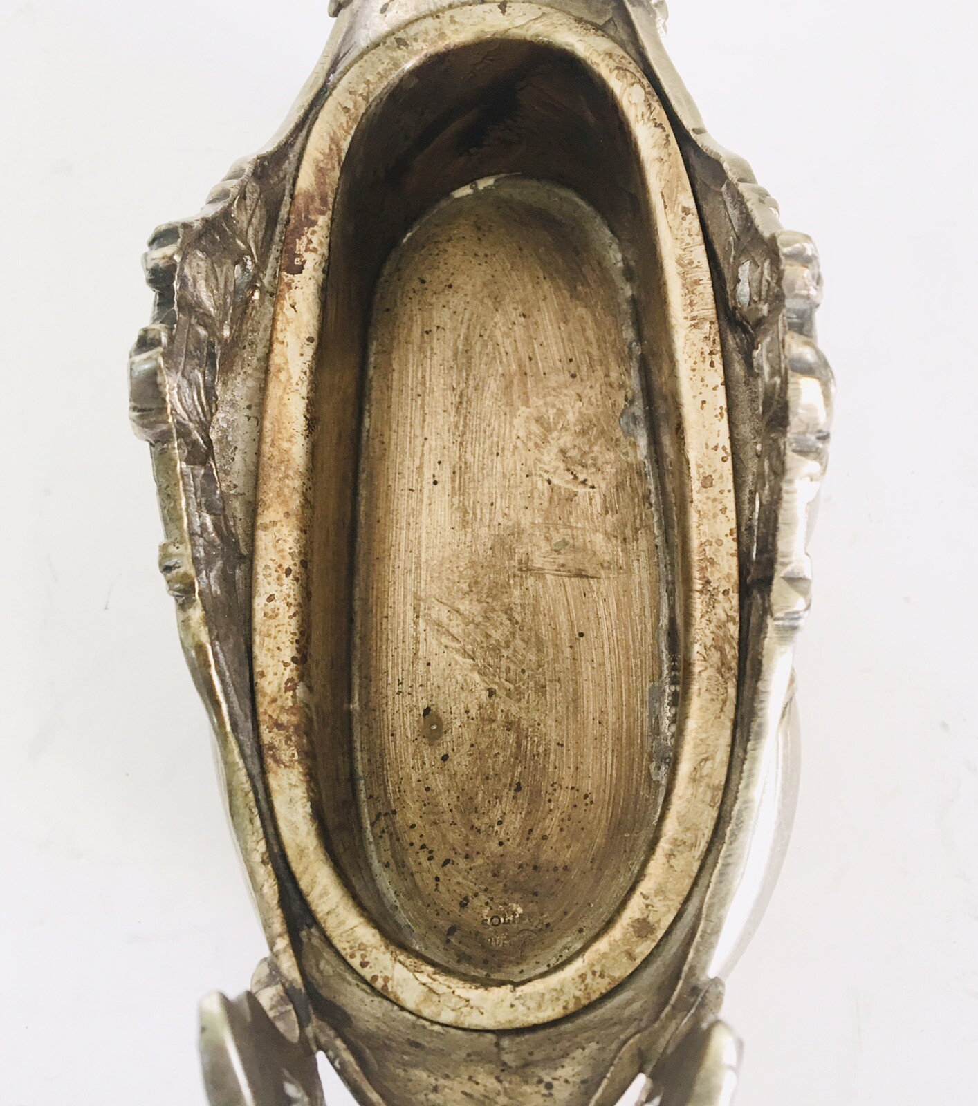 Louis XV Silver Plate Jardiniere with Liner