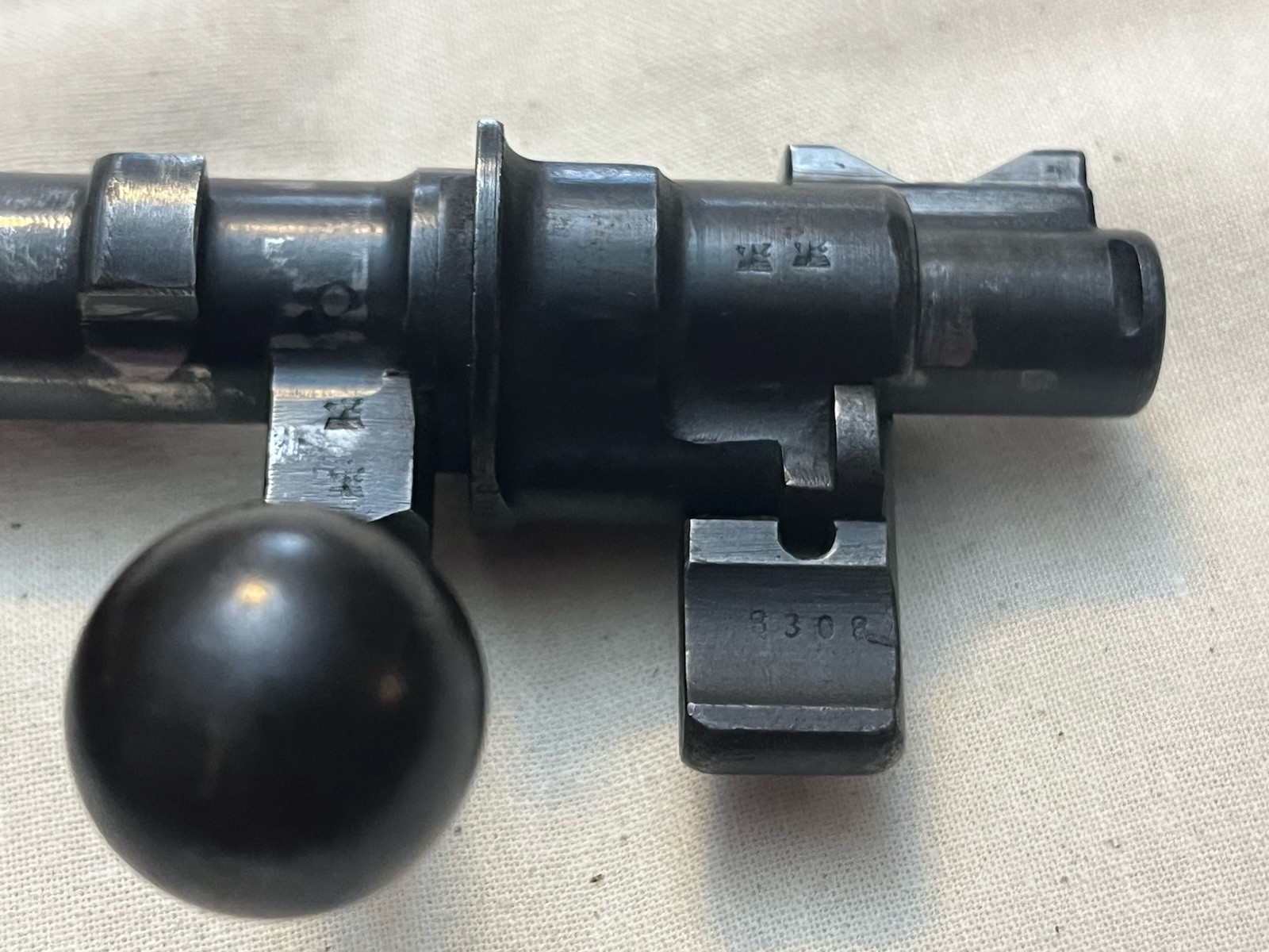 German Mauser K98K Complete Matching Bolt #8303d