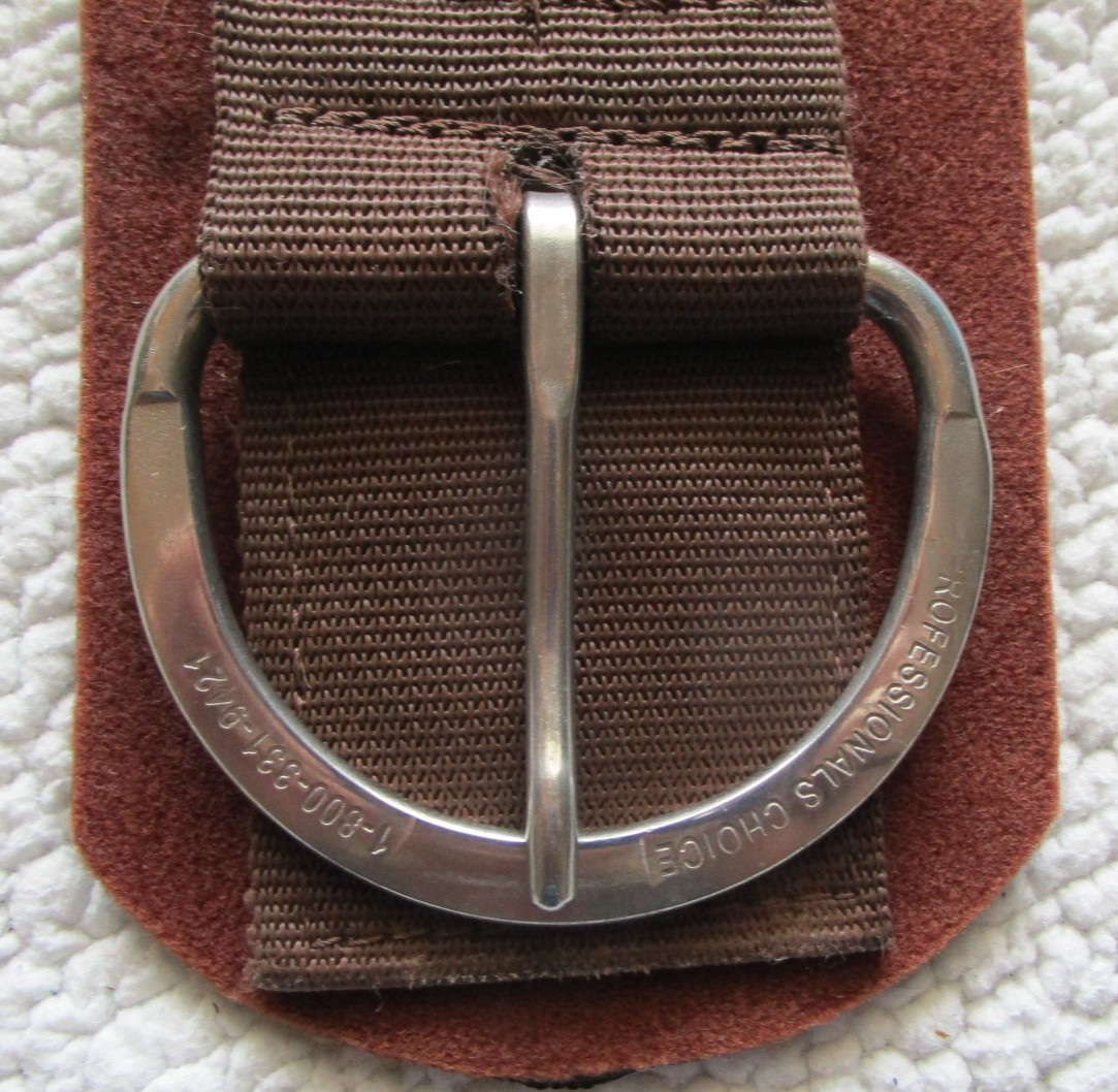 34” Professionals Choice BROWN Western Cinch