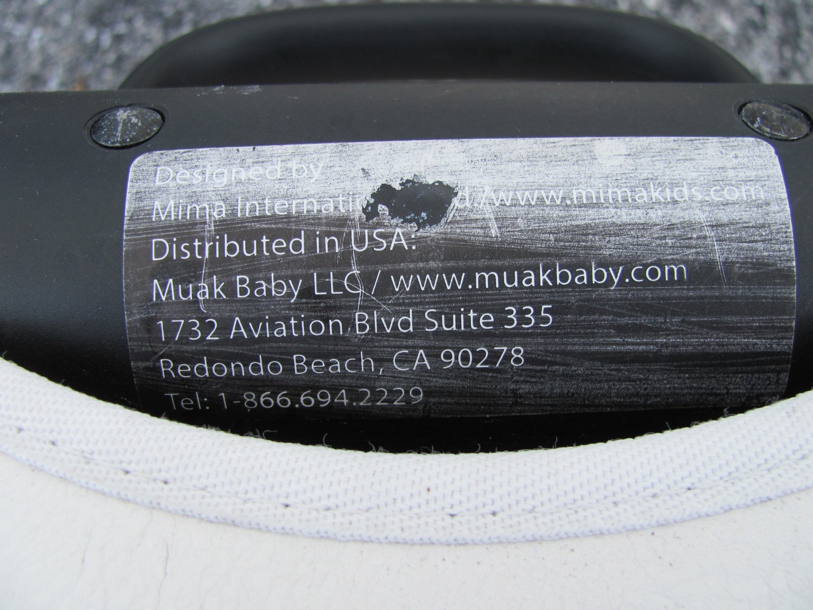 MIMA XARI STROLLER JOGGER – WORKING CONDITION – COSMETIC ISSUES / PROJECT