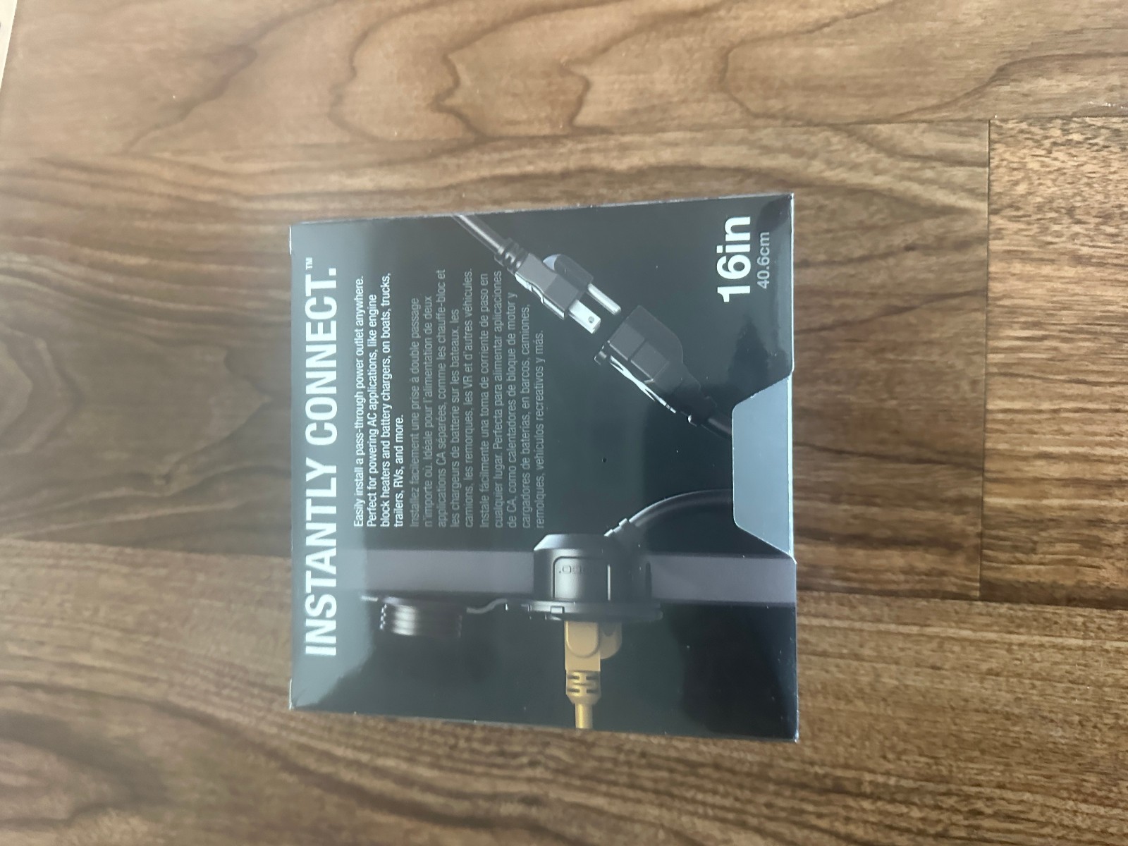 NOCO GCP1 15A 125V AC Port Plug with 16-Inch Integrated Extension Cord (NEW)