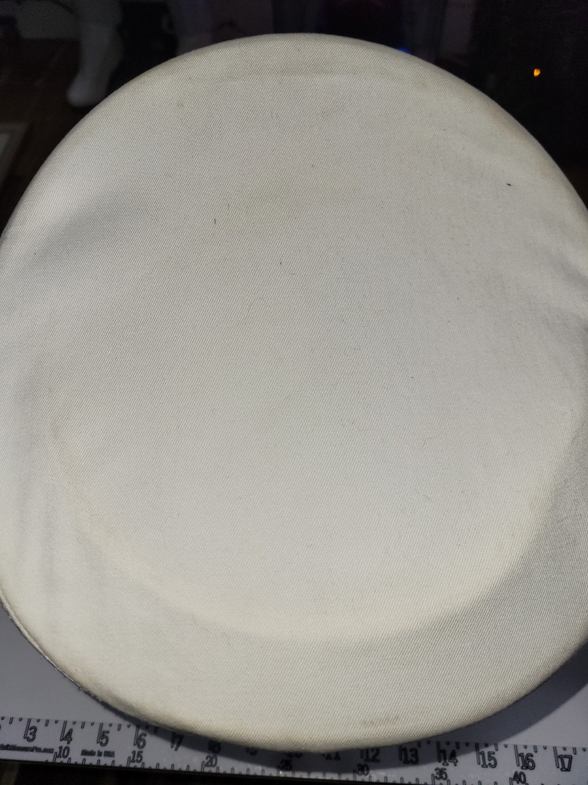 Original Bancroft US Army Senior Officers Visor Cap Military White Dress Uniform