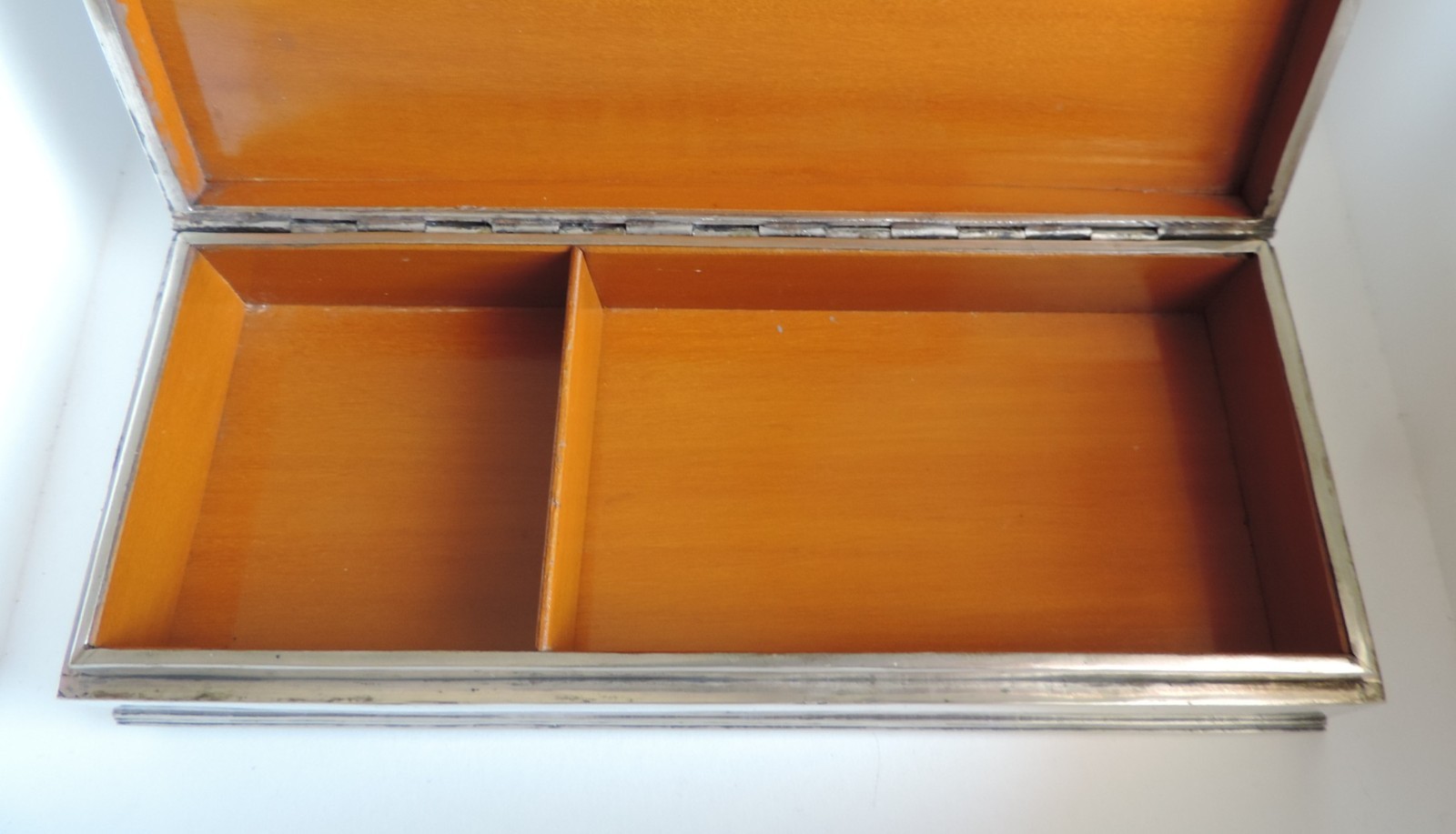 20th Century Thai Siam Sterling Silver & Niello Garuda Box, Bangkok, c.1940 503g