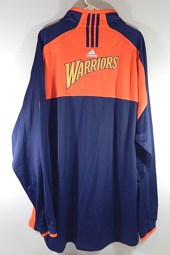 Lot of (7) Golden State Warriors Reebok Team Issued Warm Up Shirts Pants L-4XL