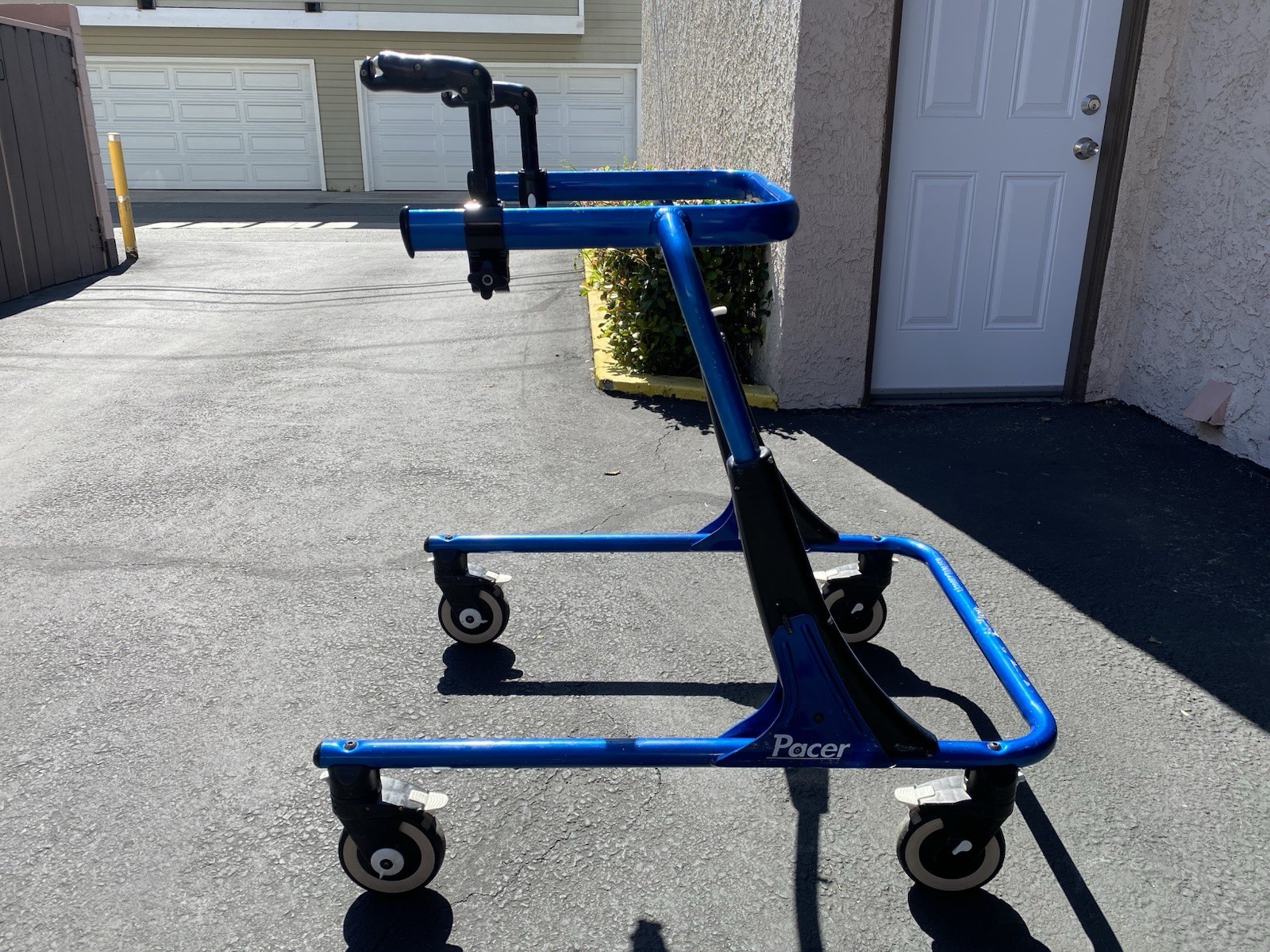 Rifton Pacer Adult Therapy Gait Trainer Large K503 200lb Cap Blue Mobility Aid