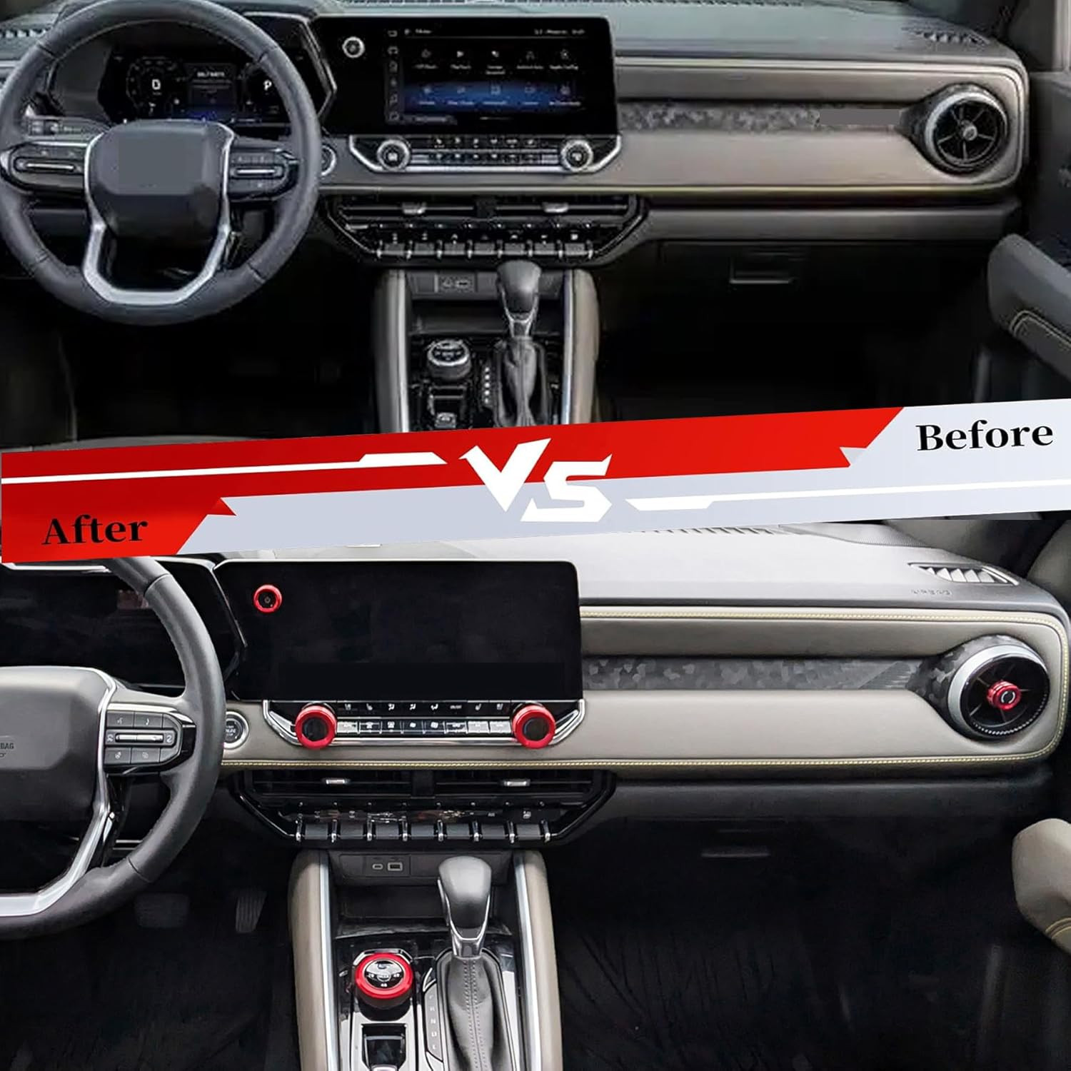 For Chevy Colorado 2024 2025 2026 4WD/2WD Interior Accessories Control Audio Swi