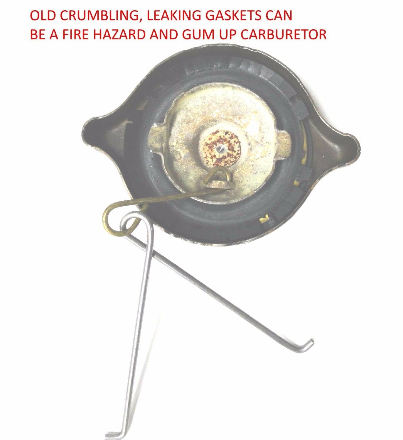 Metal Tank Gas Cap Seal Gasket Turn Tight Evinrude Johnson 6 Gallon Fuel OMC