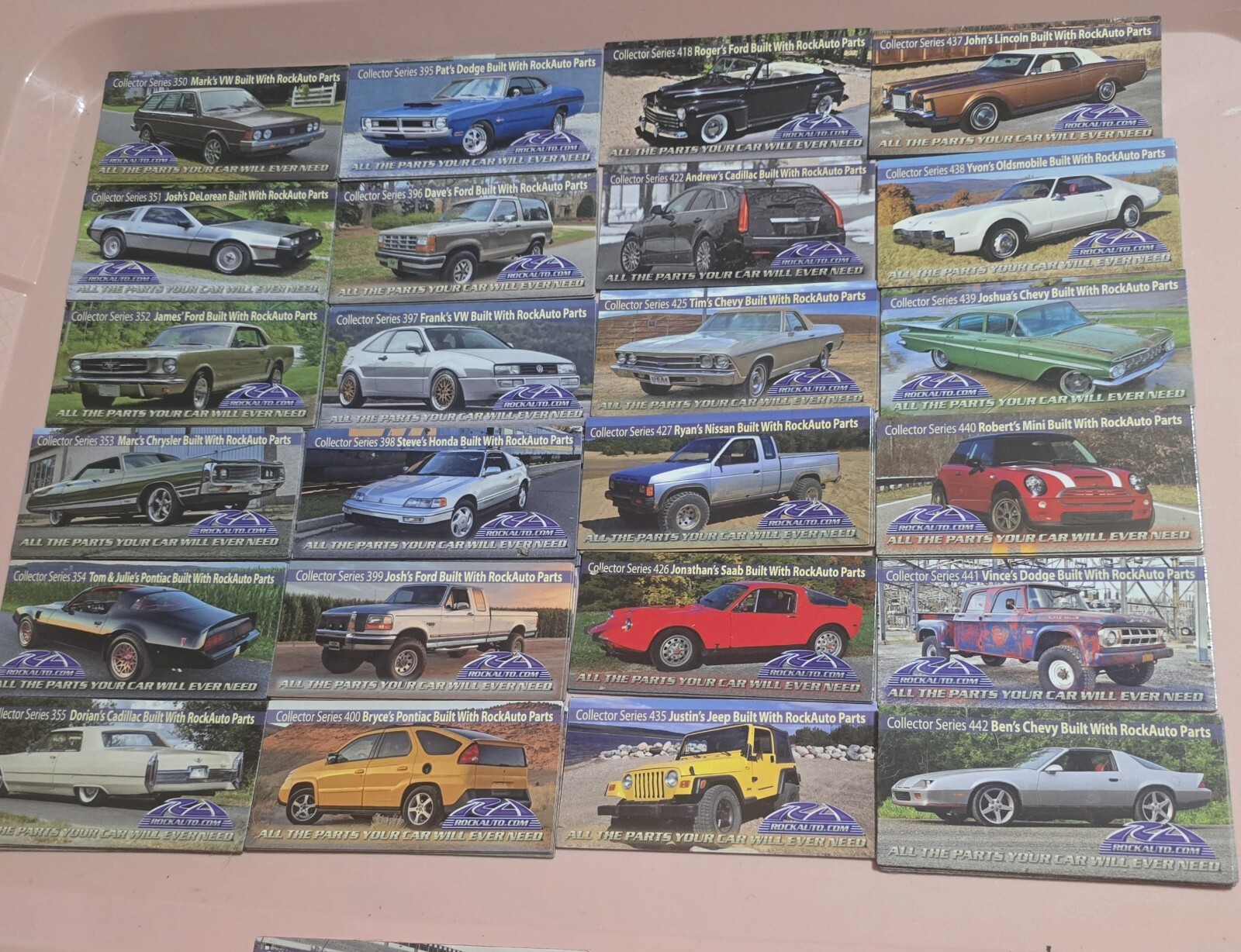 RockAuto Rock Auto Magnet Collector Series Fridge Magnets