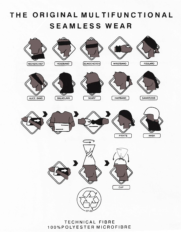 1 REFLECTIVE FACE MASK Sun Shield Neck Gaiter Headband Bandana Du Rag Skull Cap