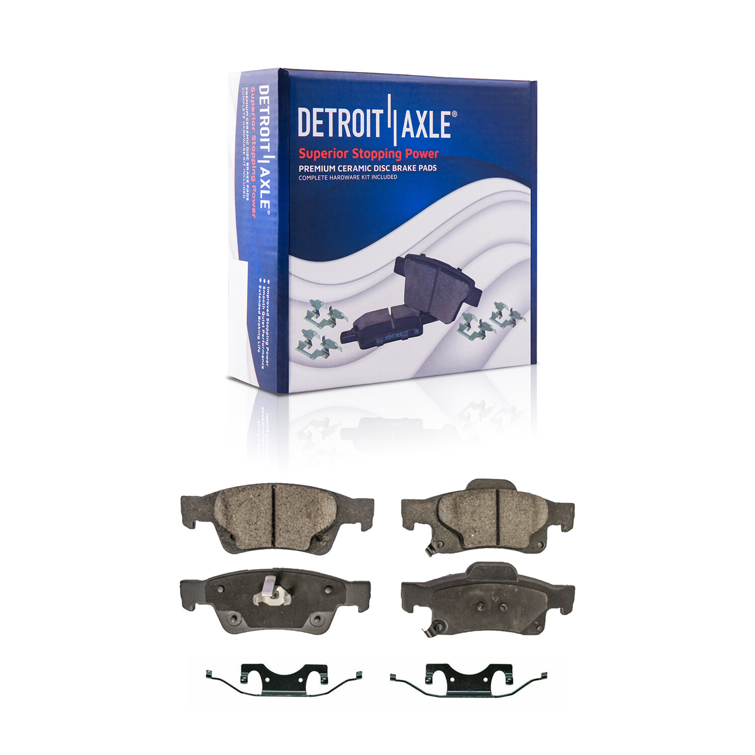 330mm Front Rear Rotors + Brake Pads for 2011-2018 Dodge Durango Grand Cherokee