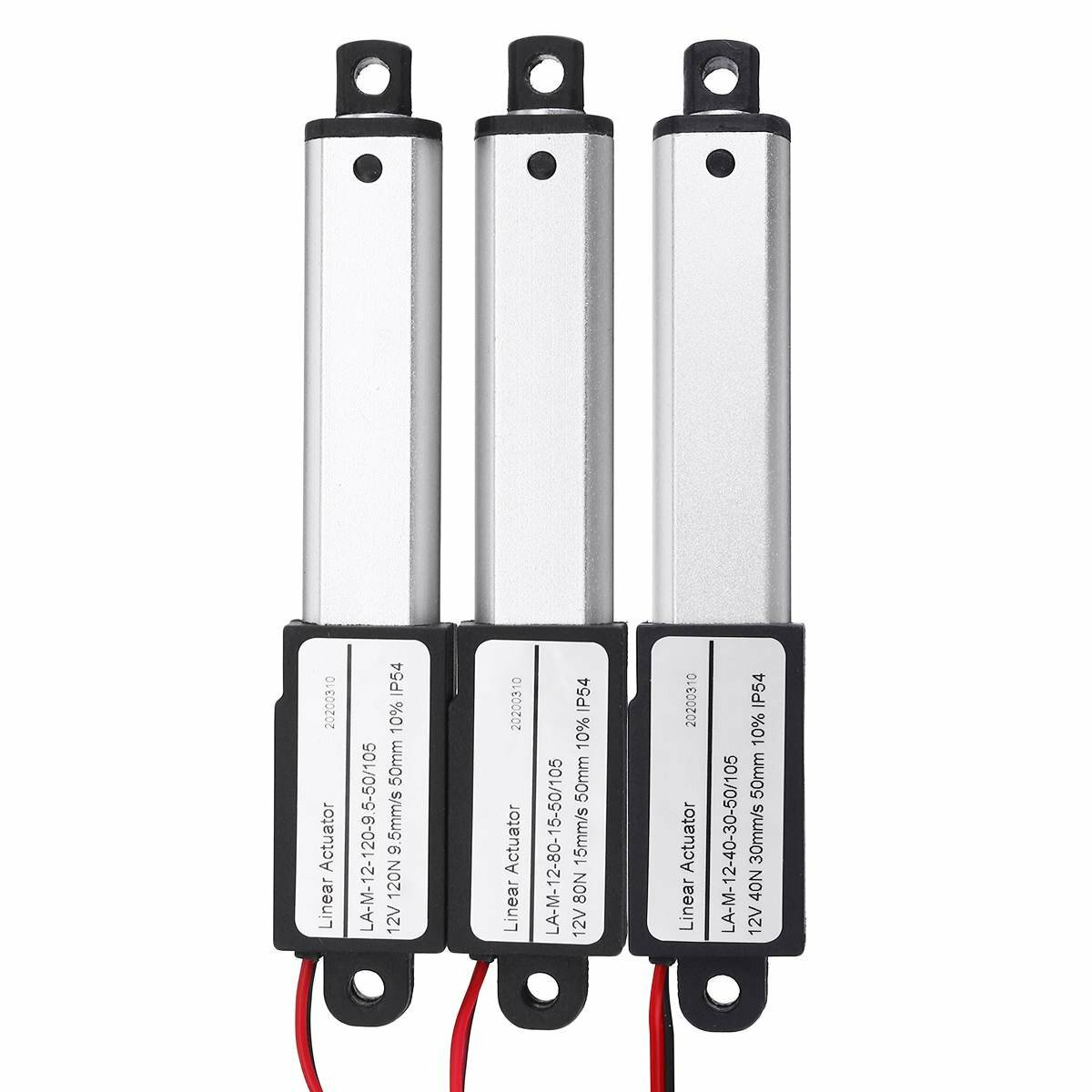 1.18" 2" 3" 4 inch Mini Mirco 12V Electric Linear Actuator Stroke Fast upto 6"/s