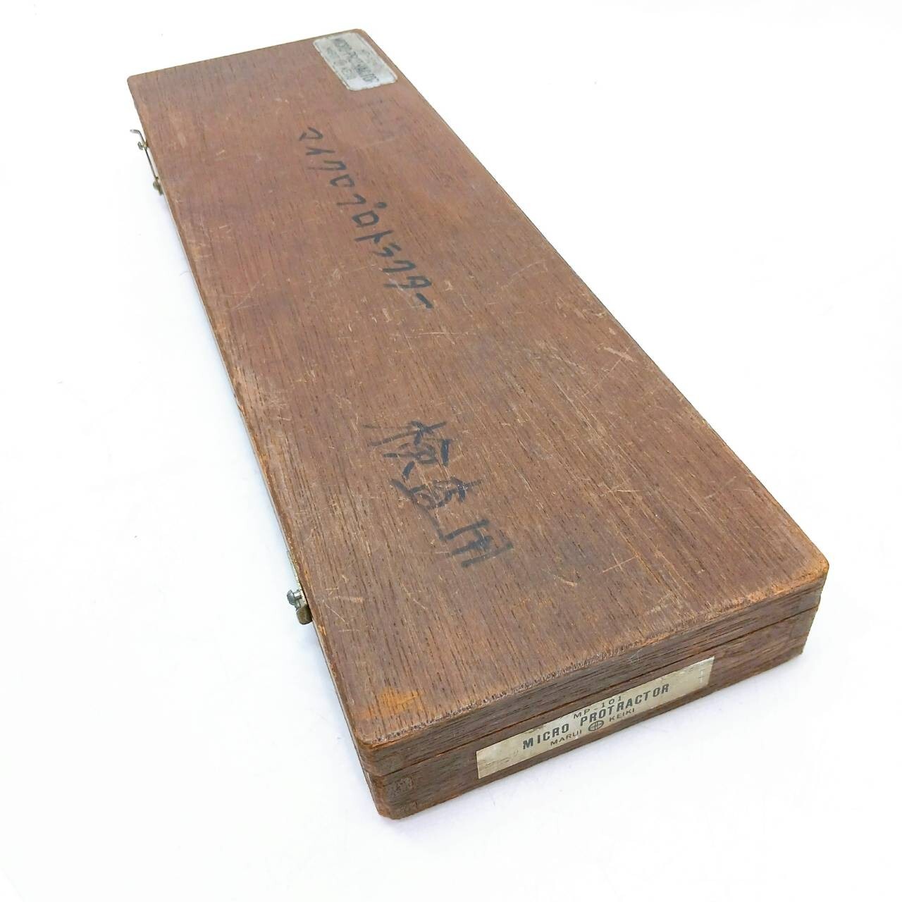 MARUI KEIKI Micro Protractor MP-101 Angle Gauge 0-360 degrees From Japan /AE243