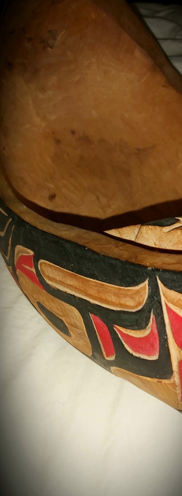 Northwest Coast; Haida, Eagle Ceremonial Bowl.