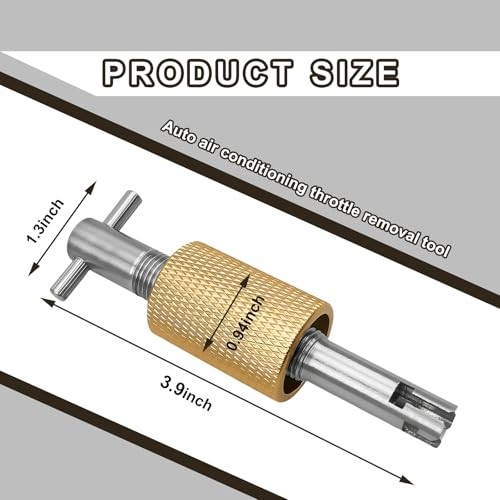 AC Orifice Tube Removal Tool, Automotive A/C Orifice Tube Puller Tool Golden
