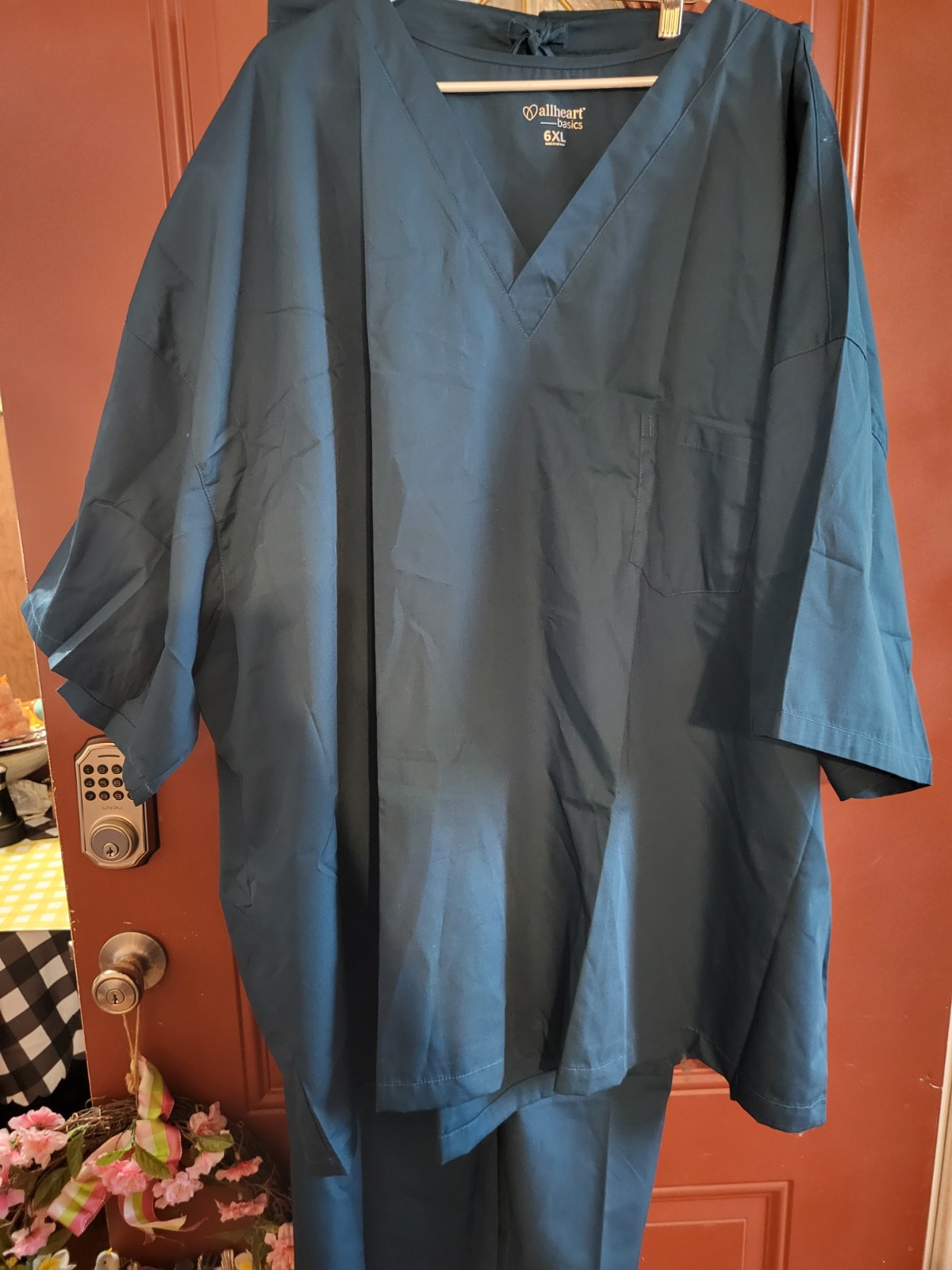 Allheart Basics Scrub Top And Bottom Set 6XL New Without Tags Dark Teal