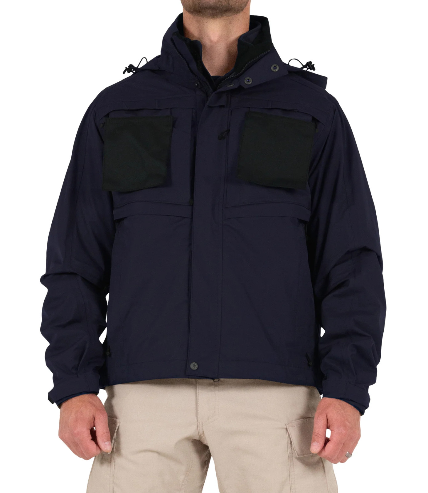 NWT FIRST TACTICAL MENS TACTIX SYSTEM JACKET MIDNIGHT NAVY 118502 LARGE REGULAR