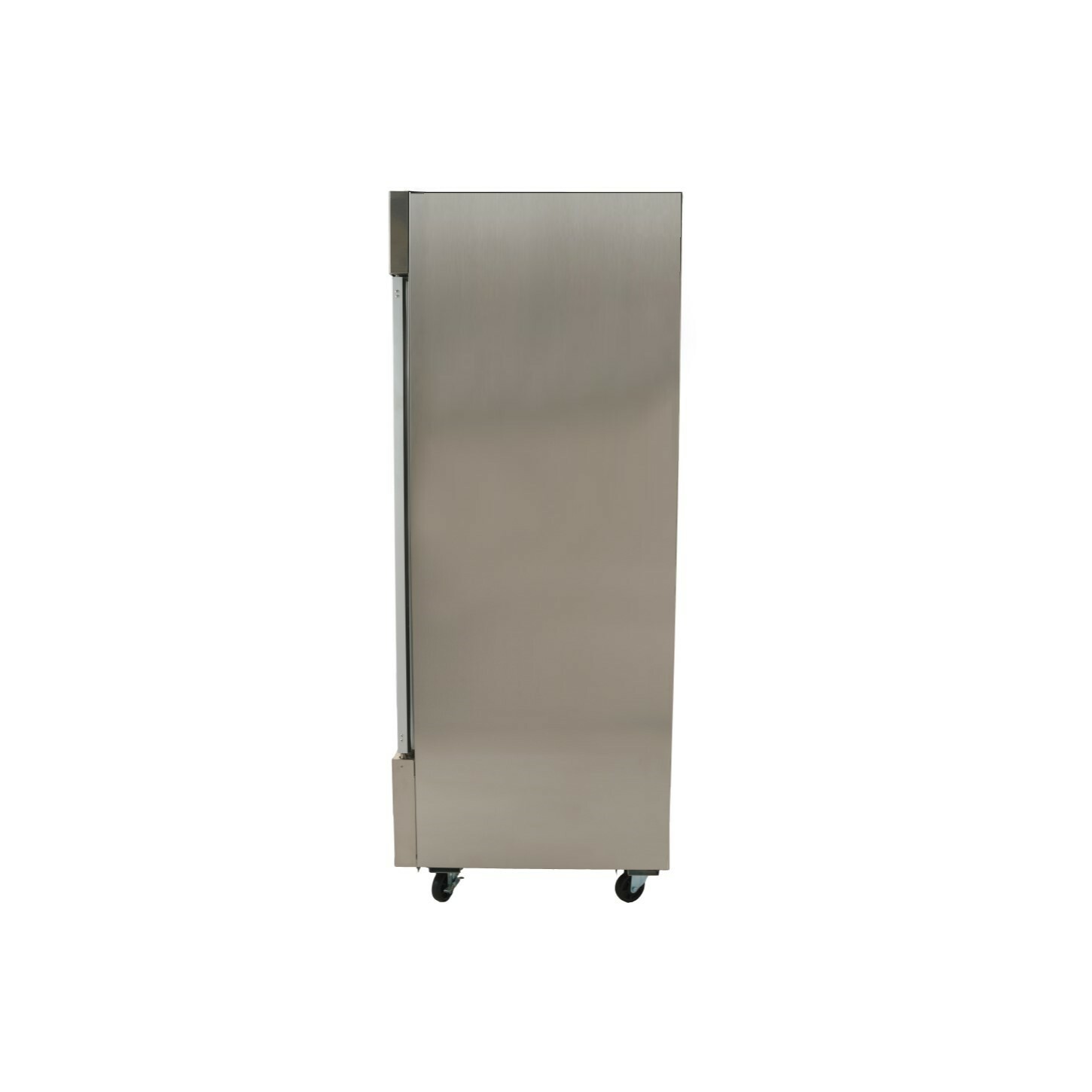 PEAKCOLD Single Door Commercial Reach In Stainless Steel Refrigerator - 23 Cu Ft
