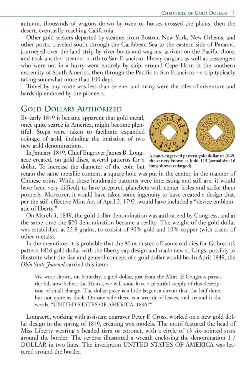 Official Red Book - Guide Book of Gold Dollars - 2d ed - Bowers - Softcover