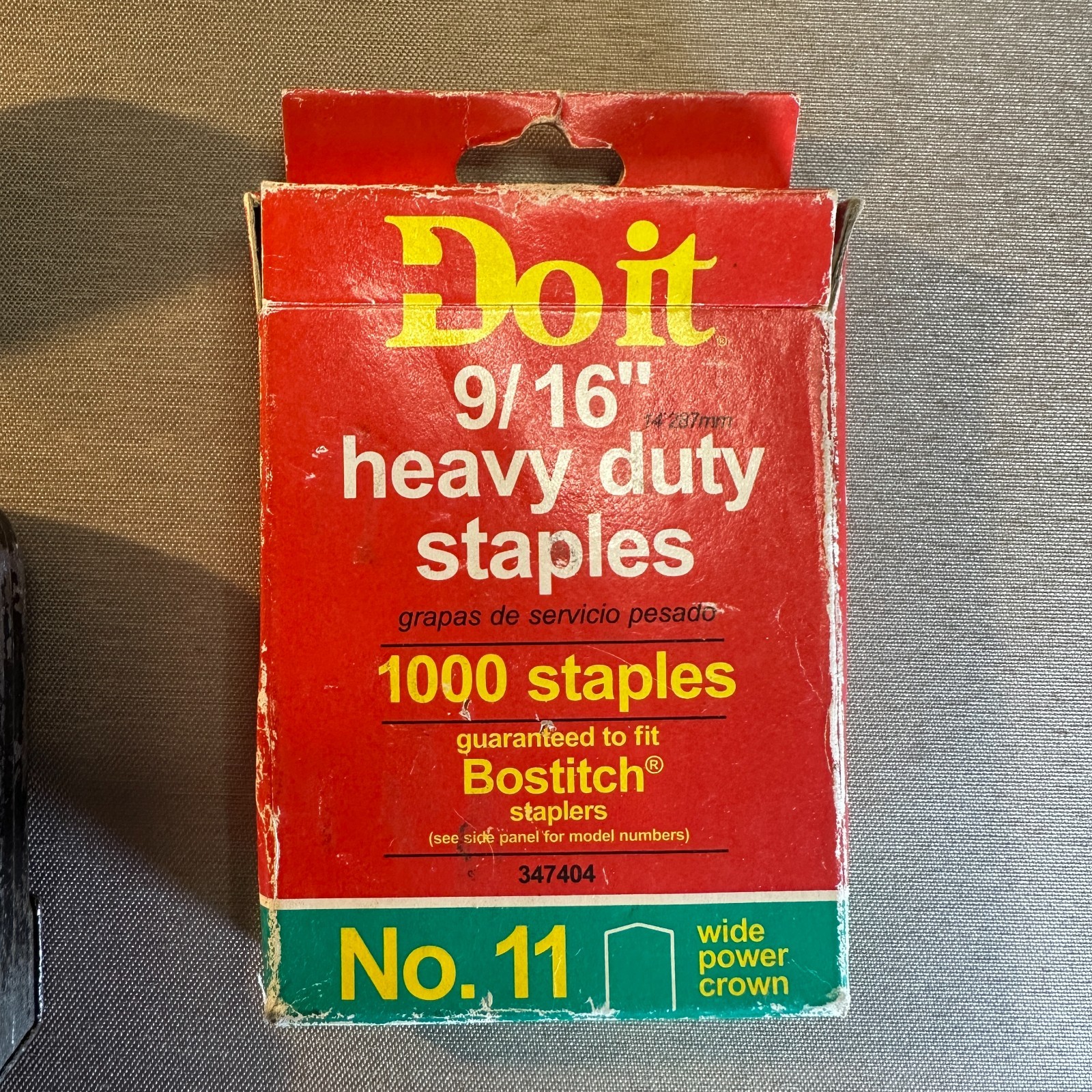 Bostitch T5 Heavy Duty Staple Gun Vintage USA Tool Uses No.11 Wide Crown Staples