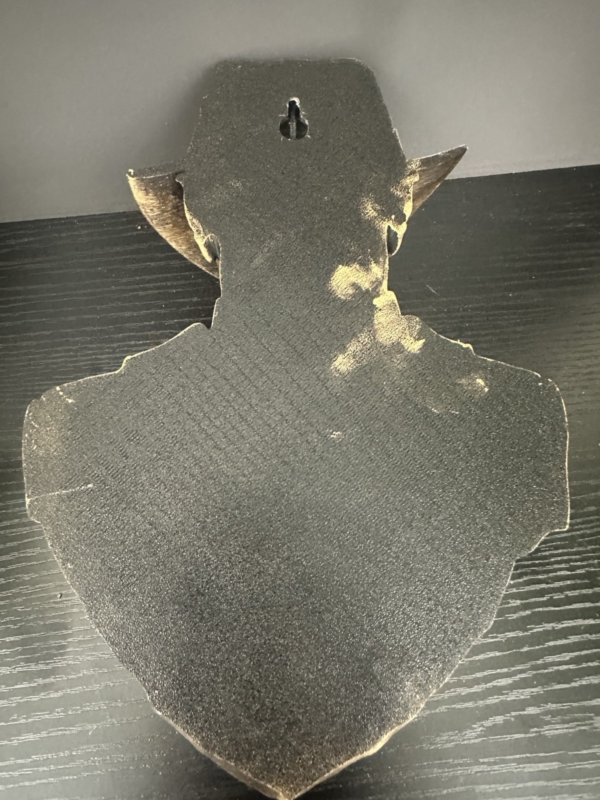 Vintage Mob Boss Mafia Wall Bust Sculpture Mafia Cigar Man Cave Bar Decor 9x6x3”