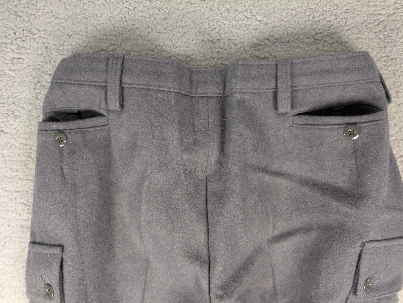 Genuine Finnish Military M65 Wool Pants Gray Medium 34" x 30" - Unused Condition