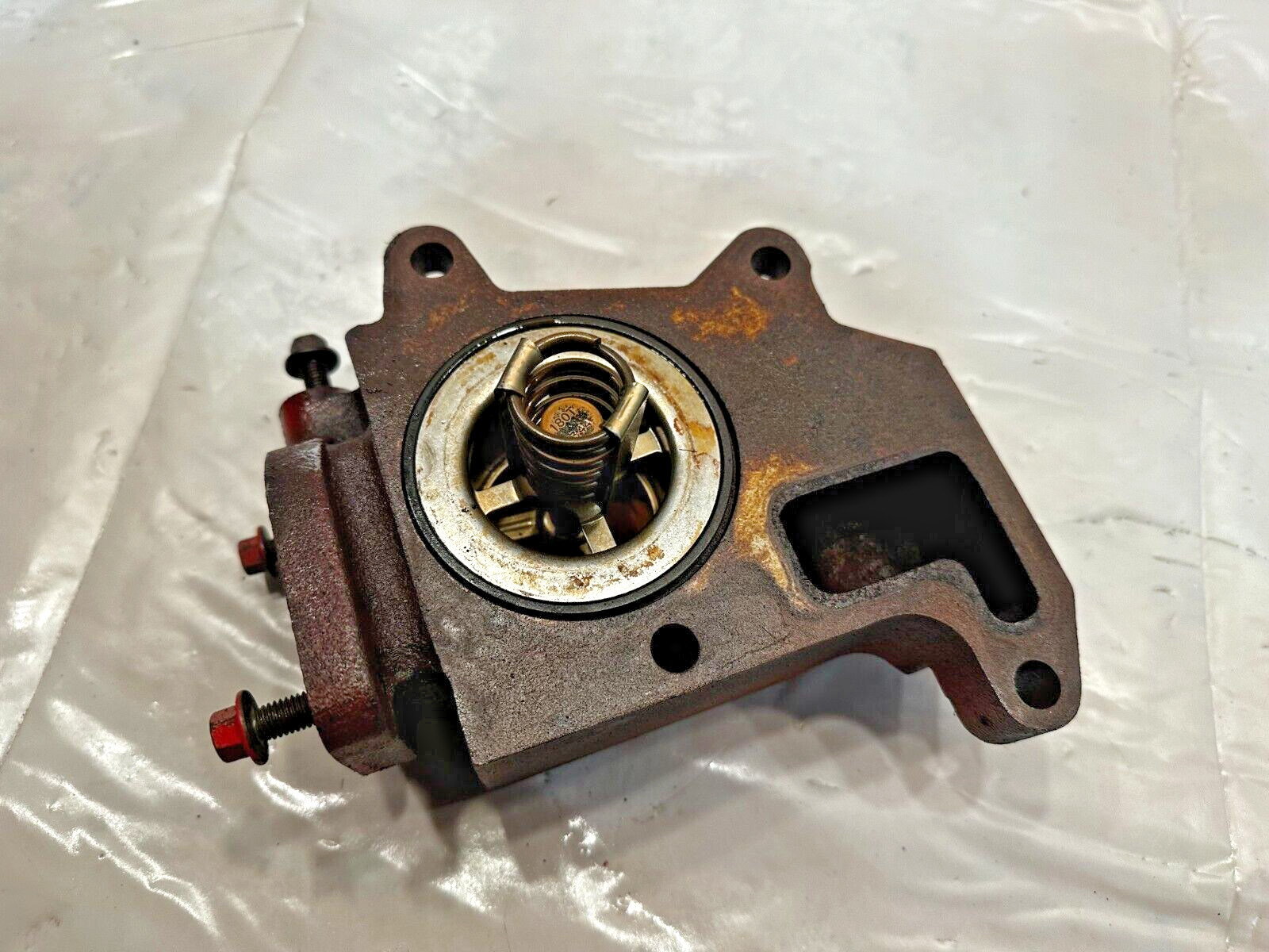 2012 Cummins ISX15 Diesel Engine Upper Thermostat Housing 3682667 OEM