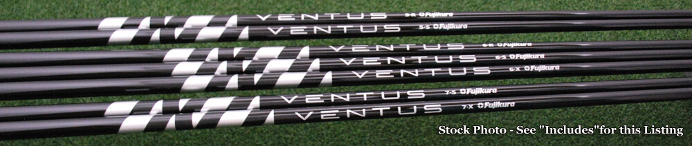 Fujikura Ventus Black Driver Shaft 5R/5S/6R/6S/6X/7S/7X Tip&Grip NonVelocore NEW