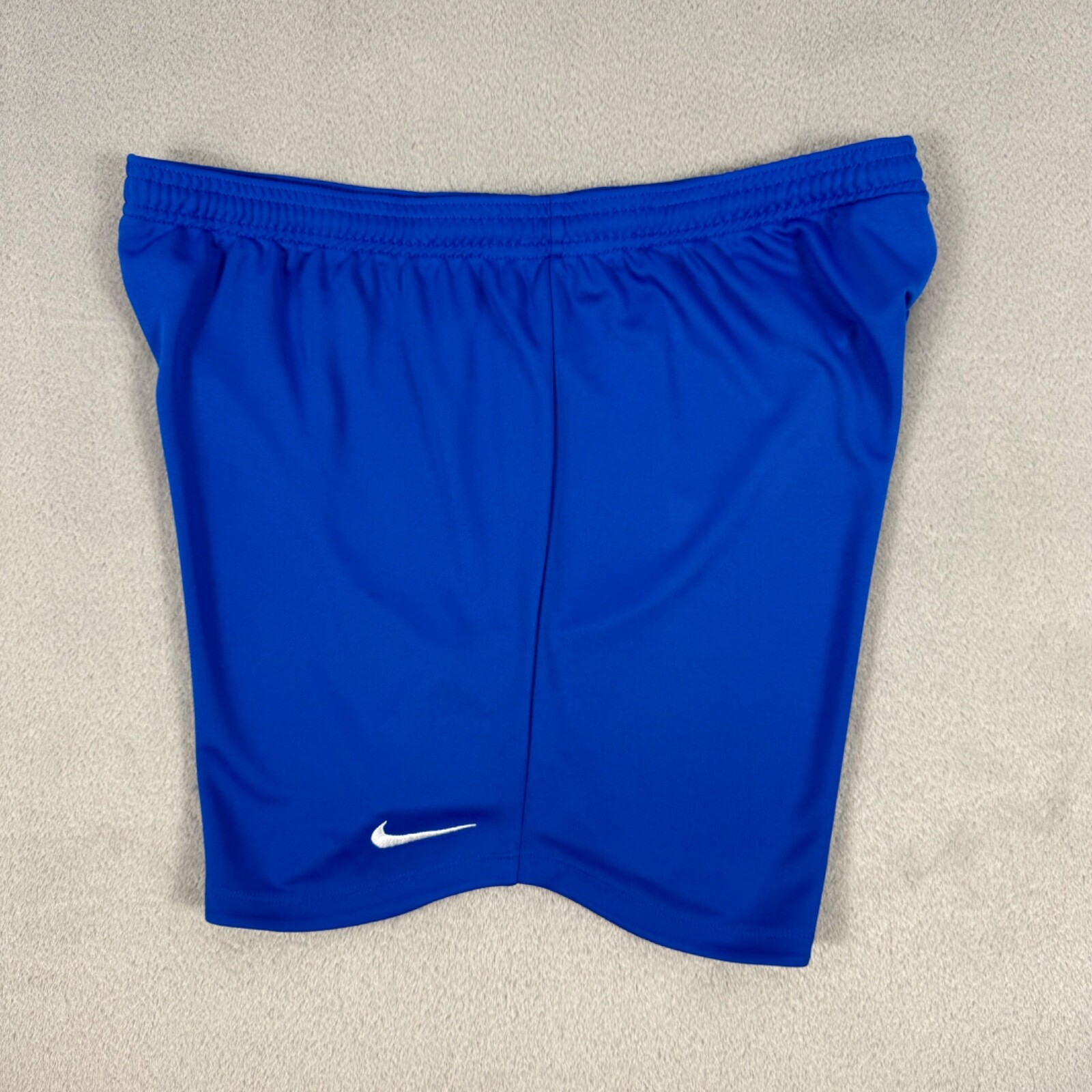 Nike Park II Womens Dri-FIT Shorts 898019-480 Royal Blue Size Large NEW