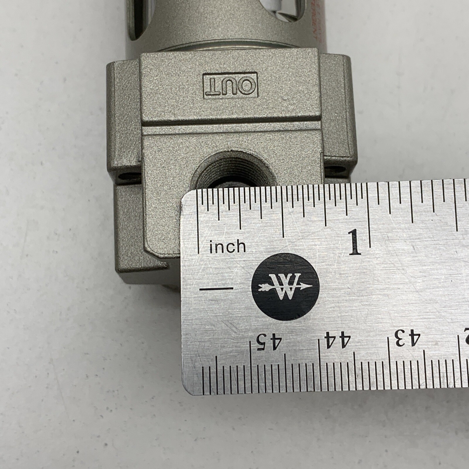 SMC AF20-N02-CZ Modular Compressed Air Filter 1/4" NPT, 150PSI, Auto Drain