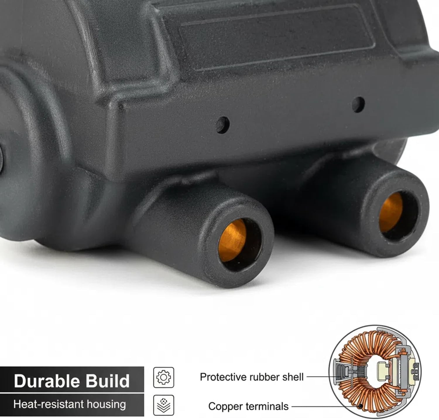 Ignition Coil for Harley Sportster Dyna Softail Shovelhead 31609-65A 5 Ohm