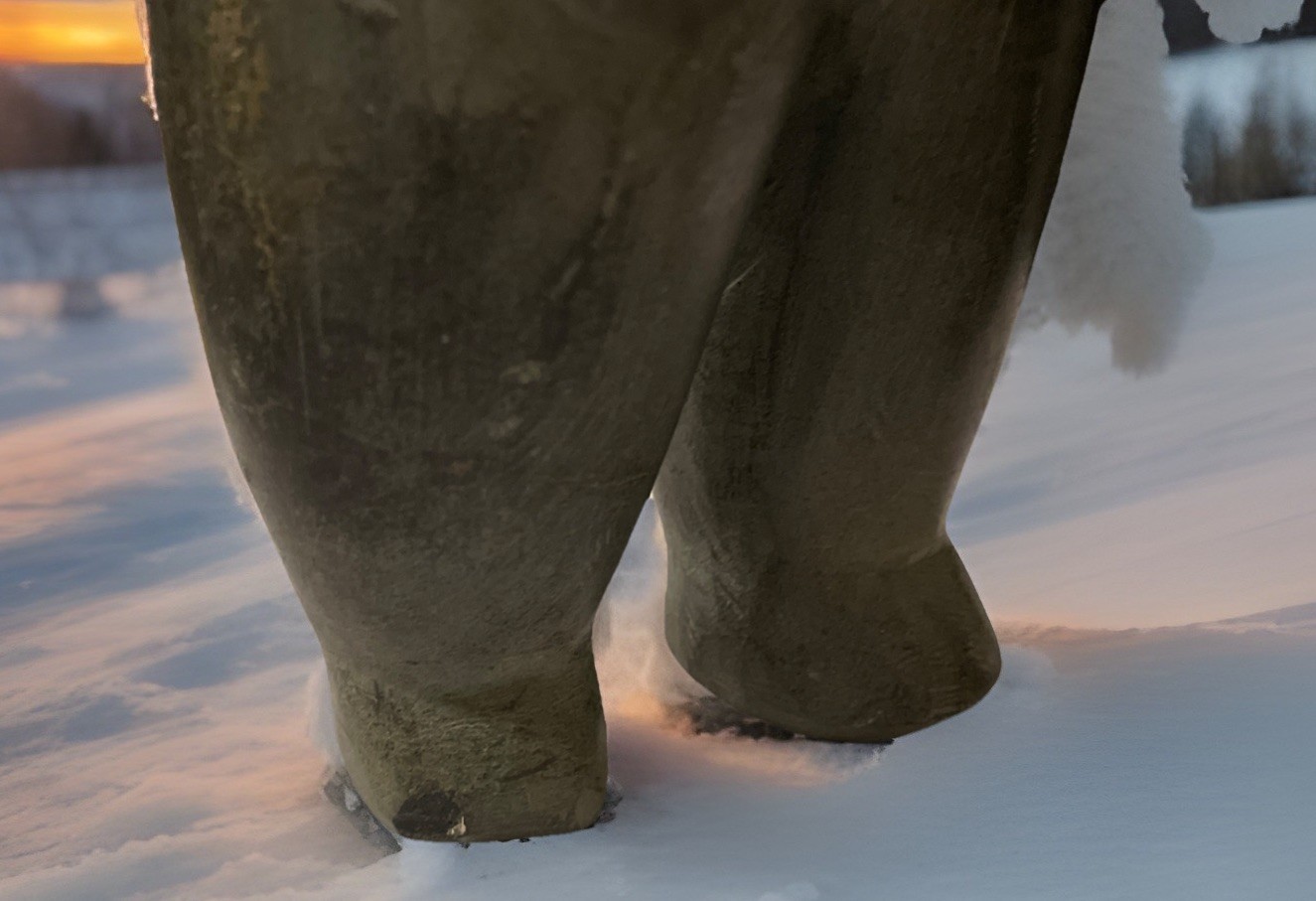 Vtg Eskimo Art Inuit Soapstone Canada Sculpture 6.5 Lbs 9 X 5” PLEASE READ