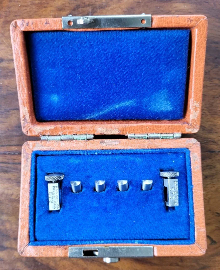 Brown & Sharpe No. 573 Center & Small Hole Attachment Set Machinist Tools USA
