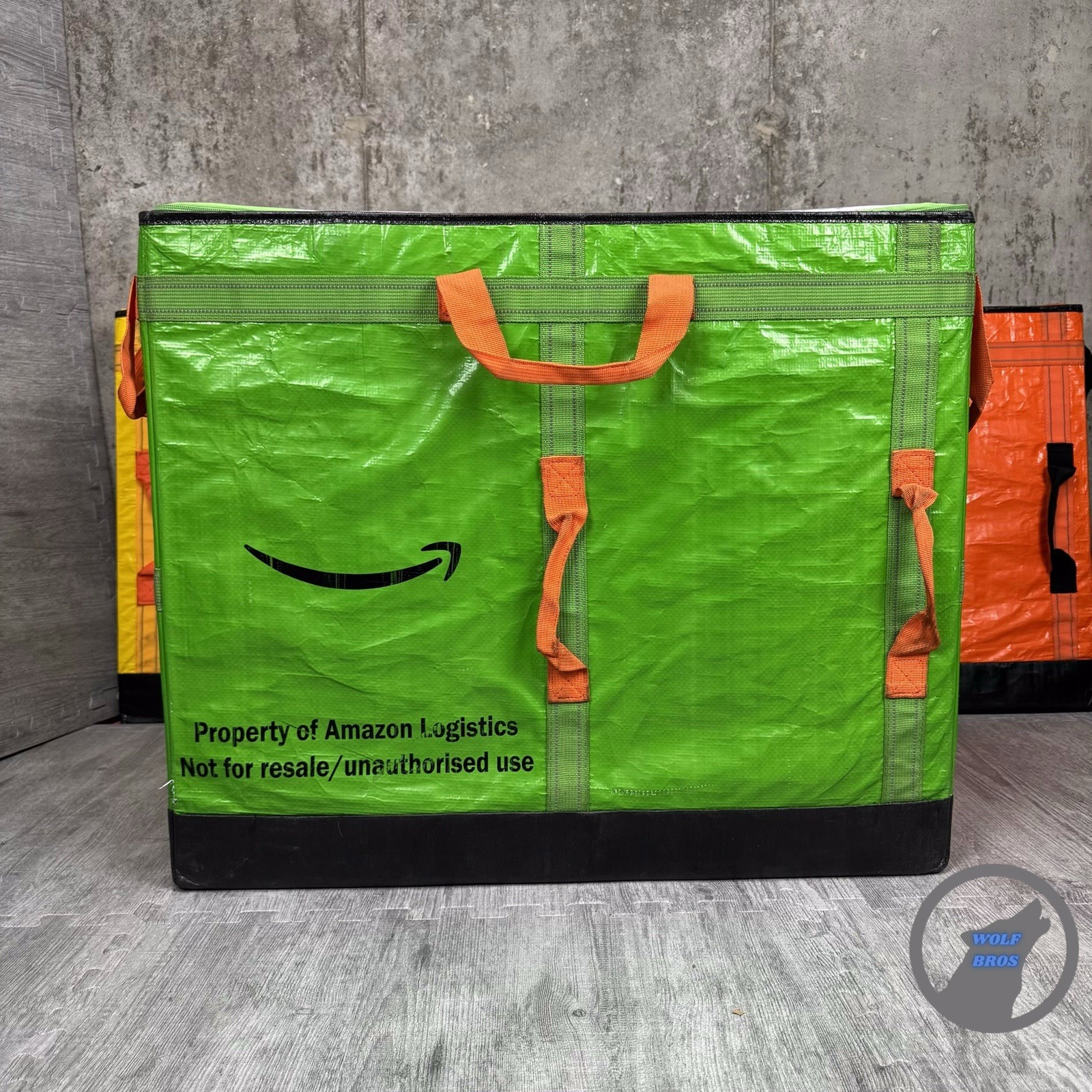 1 PREMIUM AMAZON COURIER DELIVERY CURRENT STYLE TOTE BAG 28x24x20 CHOOSE COLOR