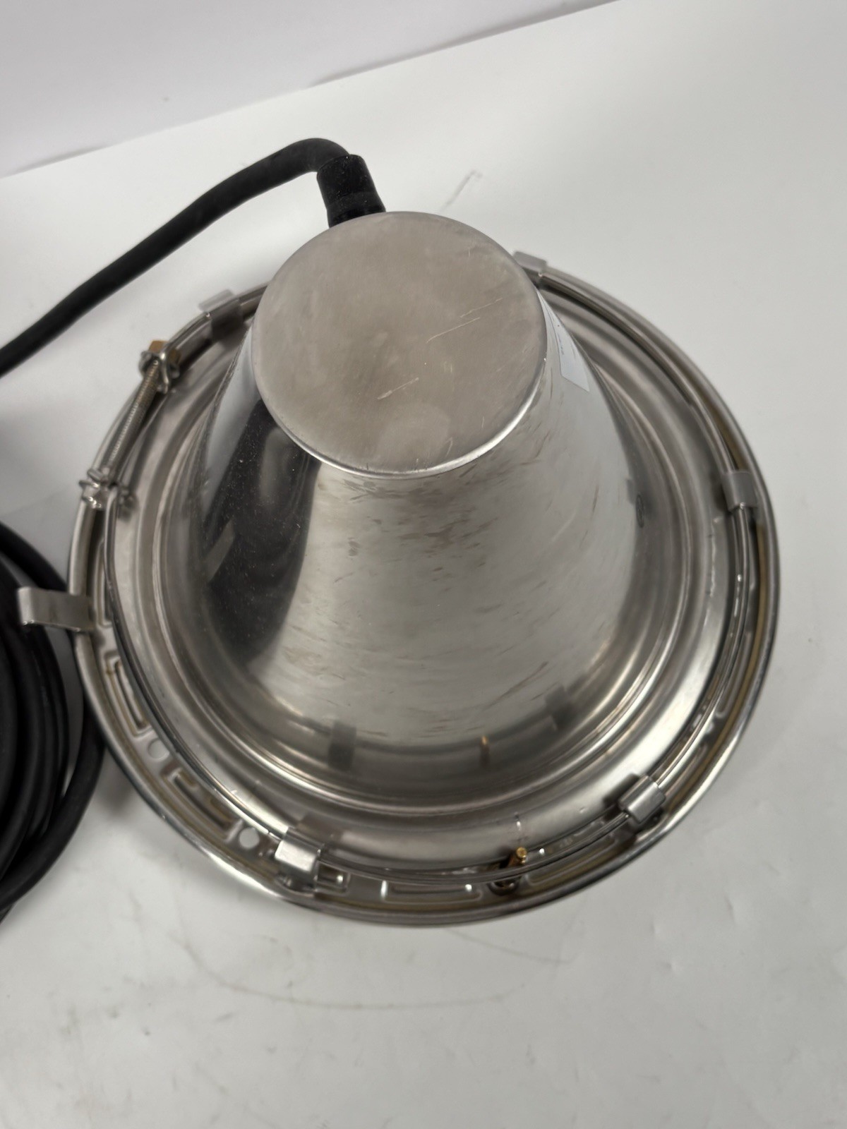 10 Inch LED Multicolor Inground Pool Light – Stainless Steel Housing, 50ft Cord