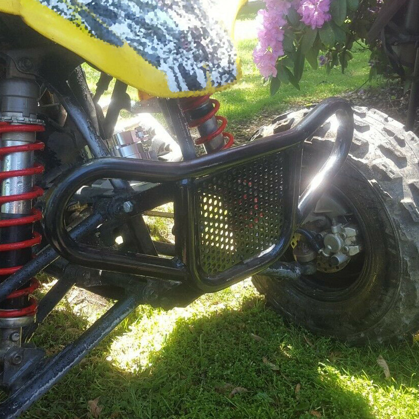 Aluminum Black Front Bumper for Honda TRX 450R 450ER 400EX 400X ATV 2009-2014