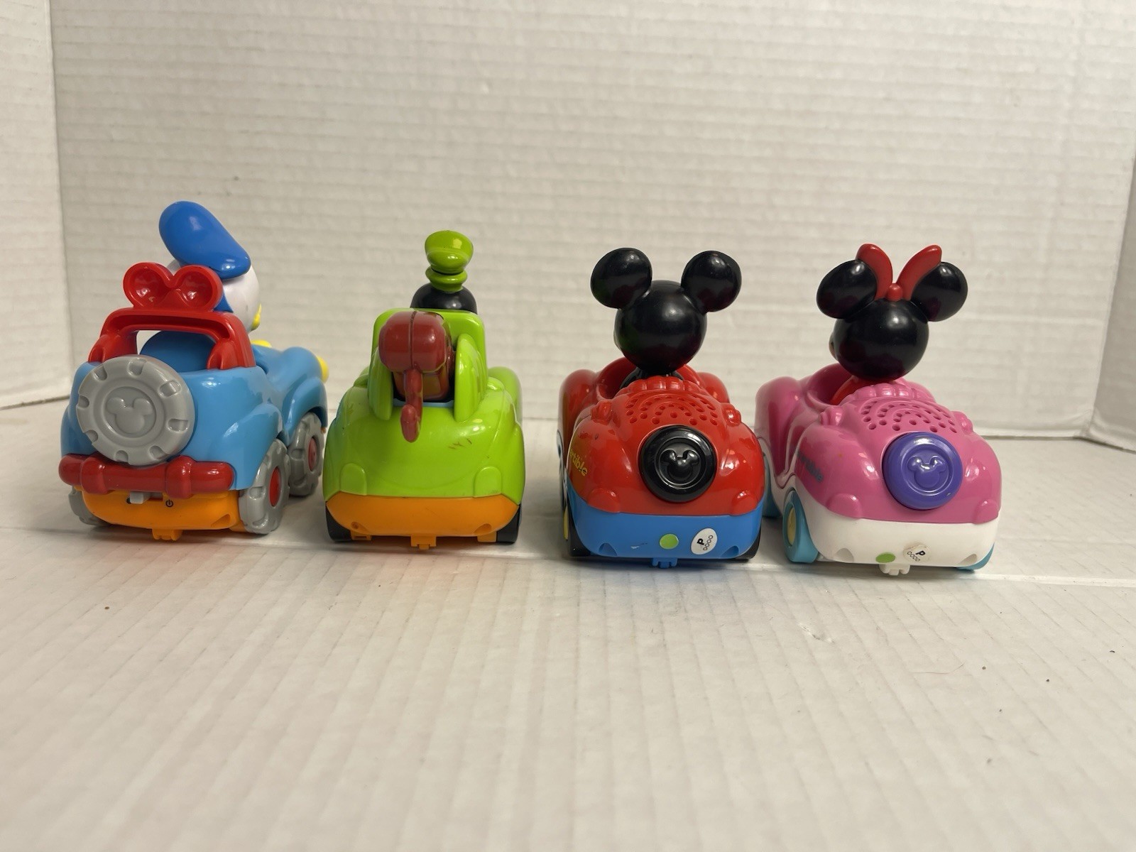 Vtech Go Go Smart Wheels Mickey Mouse Train, Convertible Lot Of 4 - Works