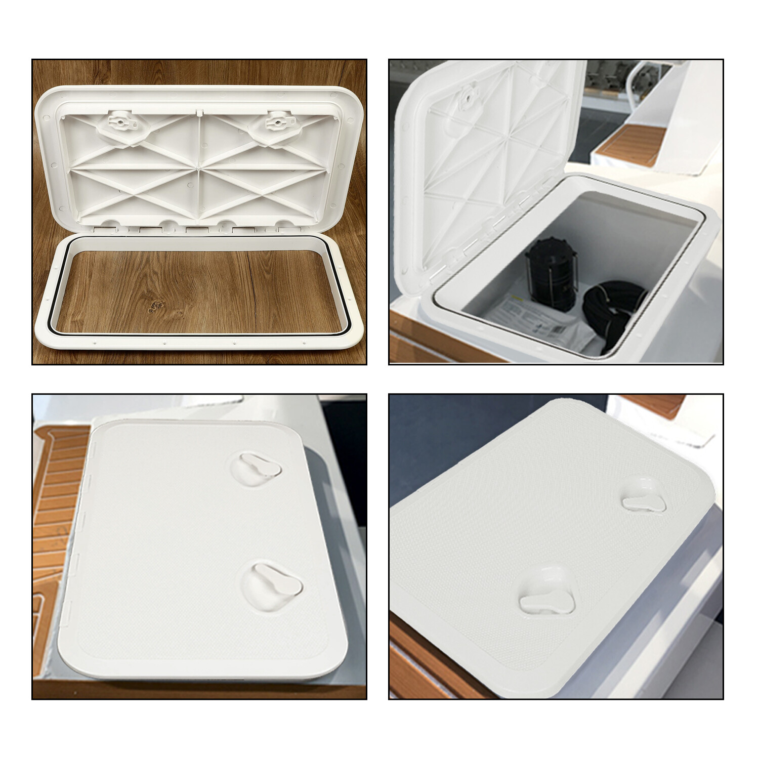 24" x 14" Boat Access Hatch & Lid Deck Access Hatch Boat Deck Hatch Caravan RV