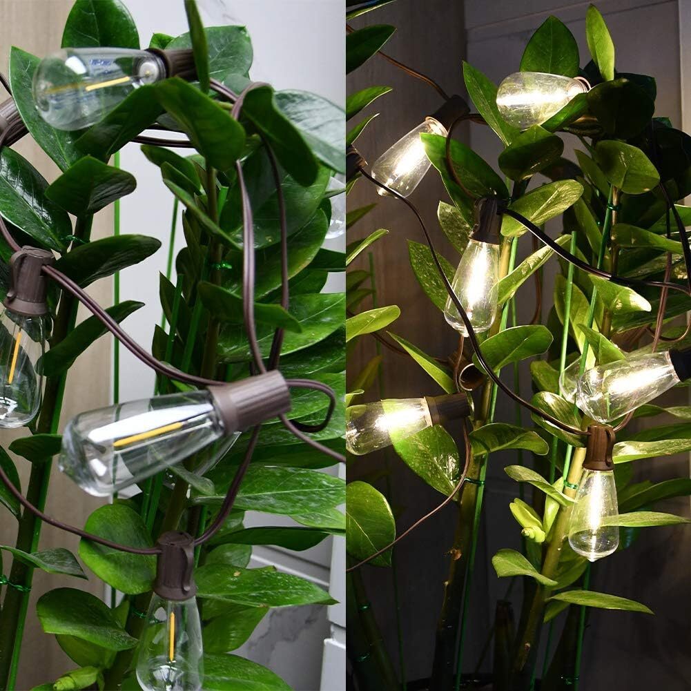 Outdoor String Lights, IP65 Waterproof Led Lights,Hanging for Backyard Garden