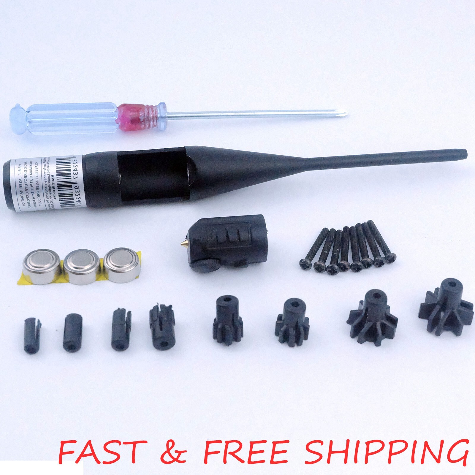 Tactical .177 to .50 Caliber Rifle Zero Laser Bore Sighter kit Bore Sighter Gun