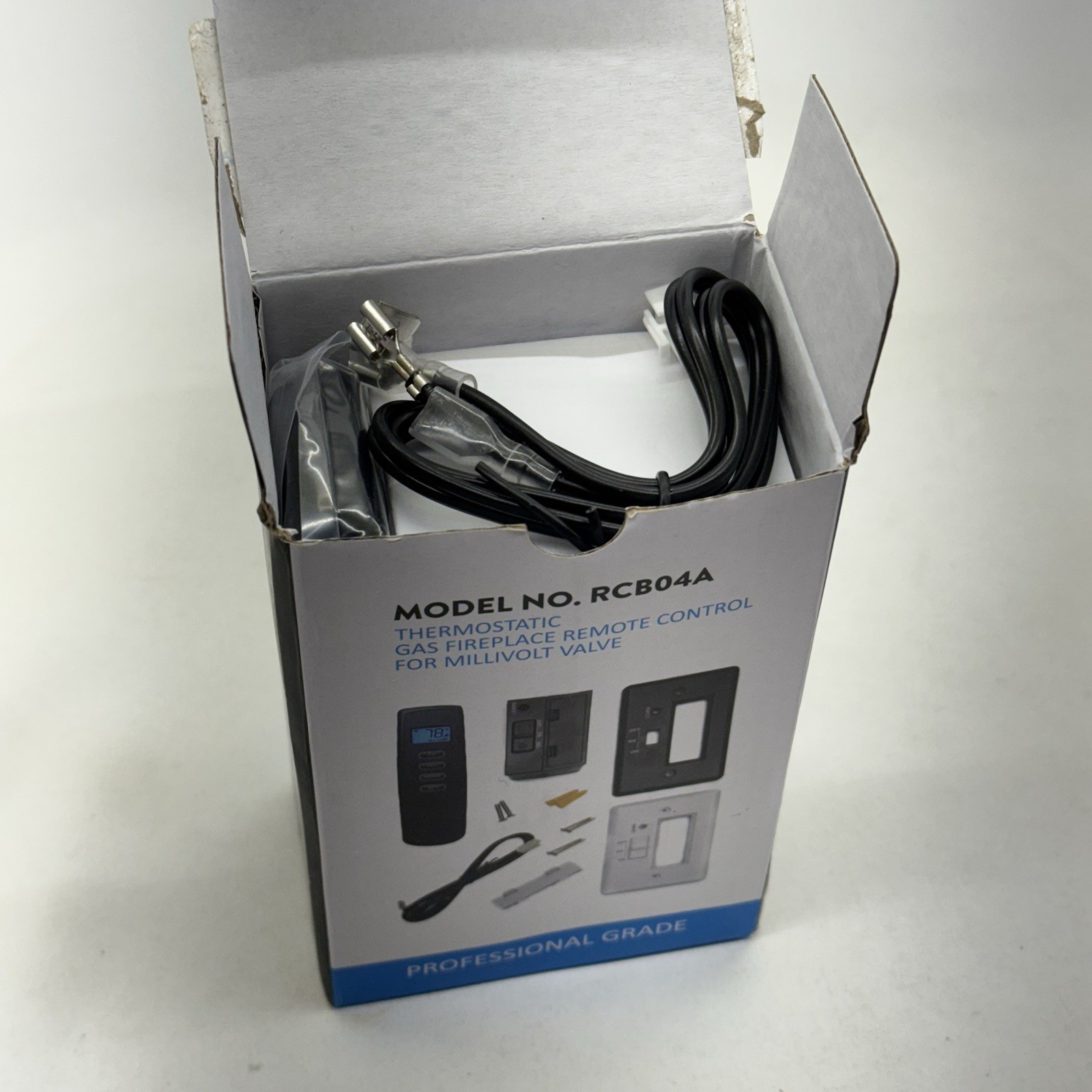 Thermostatic Gas Fireplace Remote Control Model No. RCB05A For Millivolt Valve