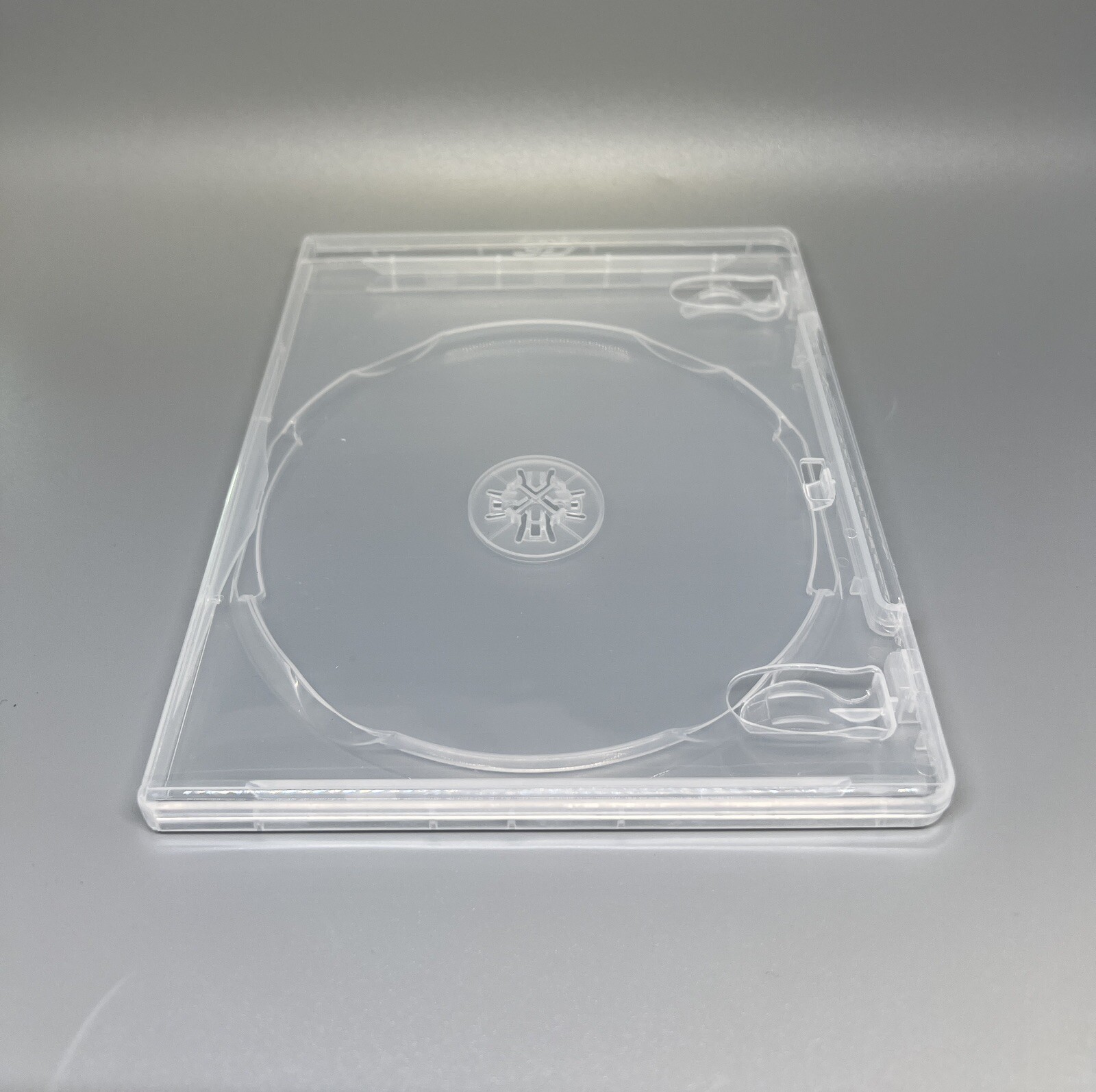 10 PCS 12MM BLU-RAY SINGLE DVD CASE W/BLU-RAY & 3D LOGO, SUPER CLEAR, PS1201-3D