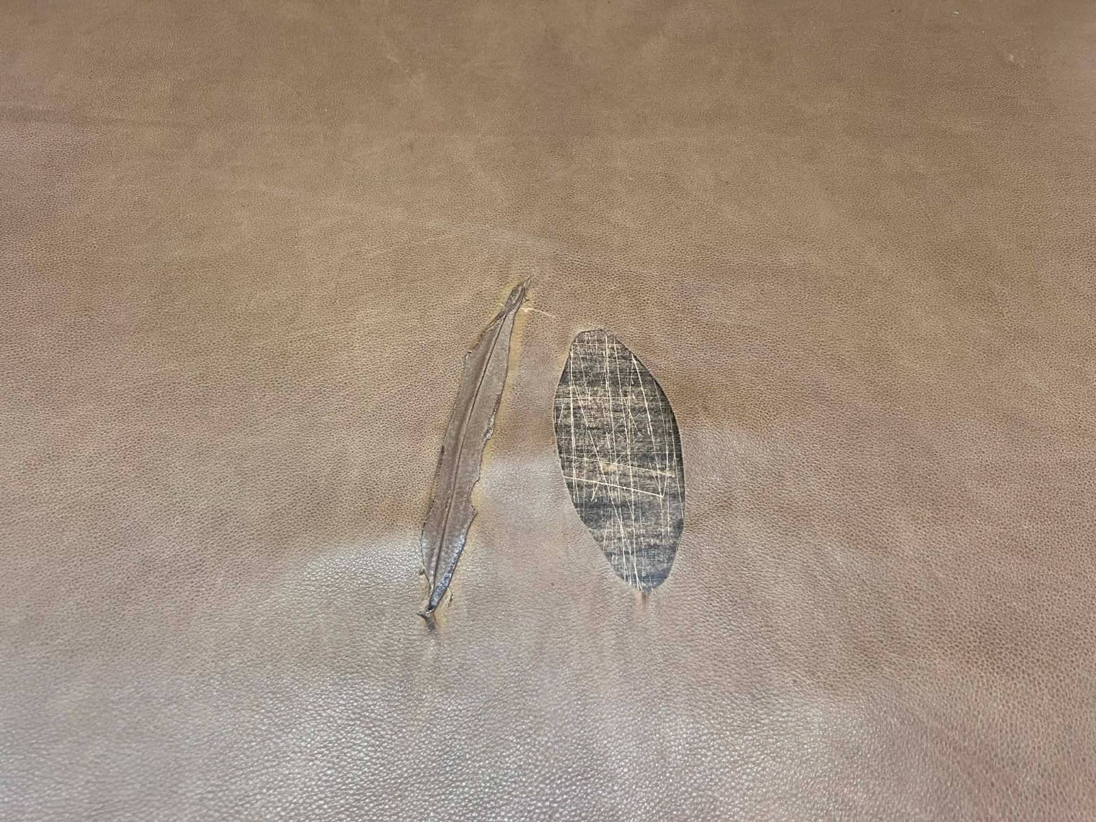 Cognac Brown Saddle Leather Hide Upholstery HALF Cowhide 25 Square Feet