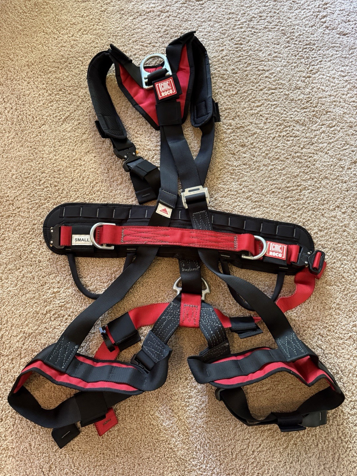 CMC ROCO CLASS III FIRE RESCUE HARNESS SMALL 202642 01