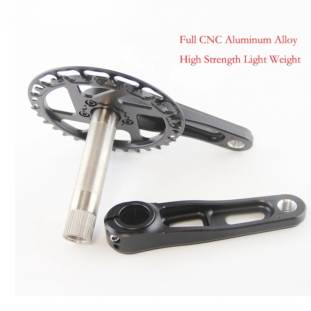 Ultralight Children's Folding Bike Crankset Hollow Tech Crank 127/140/150mm