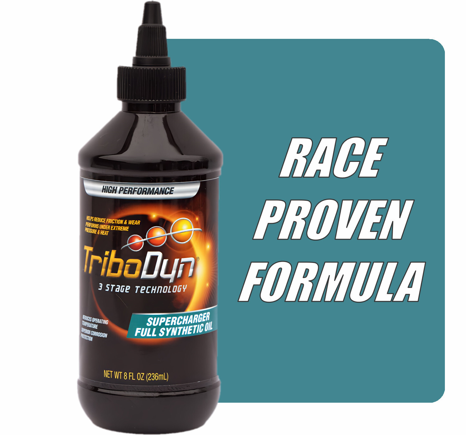 TriboDyn 50W Full Synthetic Supercharger Oil - 8 OZ Bottle
