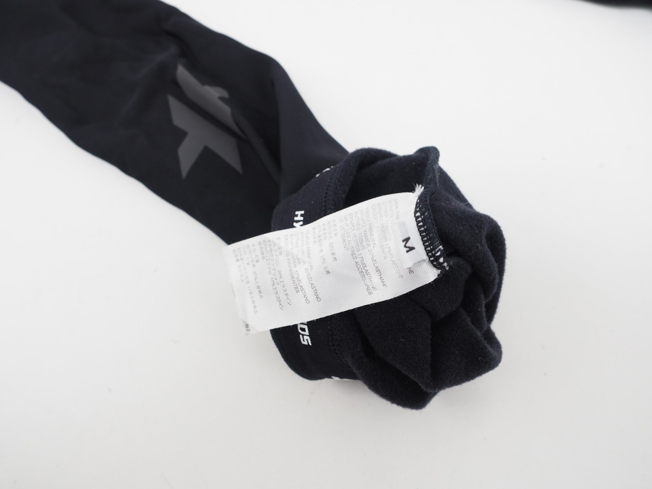 Hyperthreads Unisex Adult Thermal Cycling Arm Warmers Black Size Medium