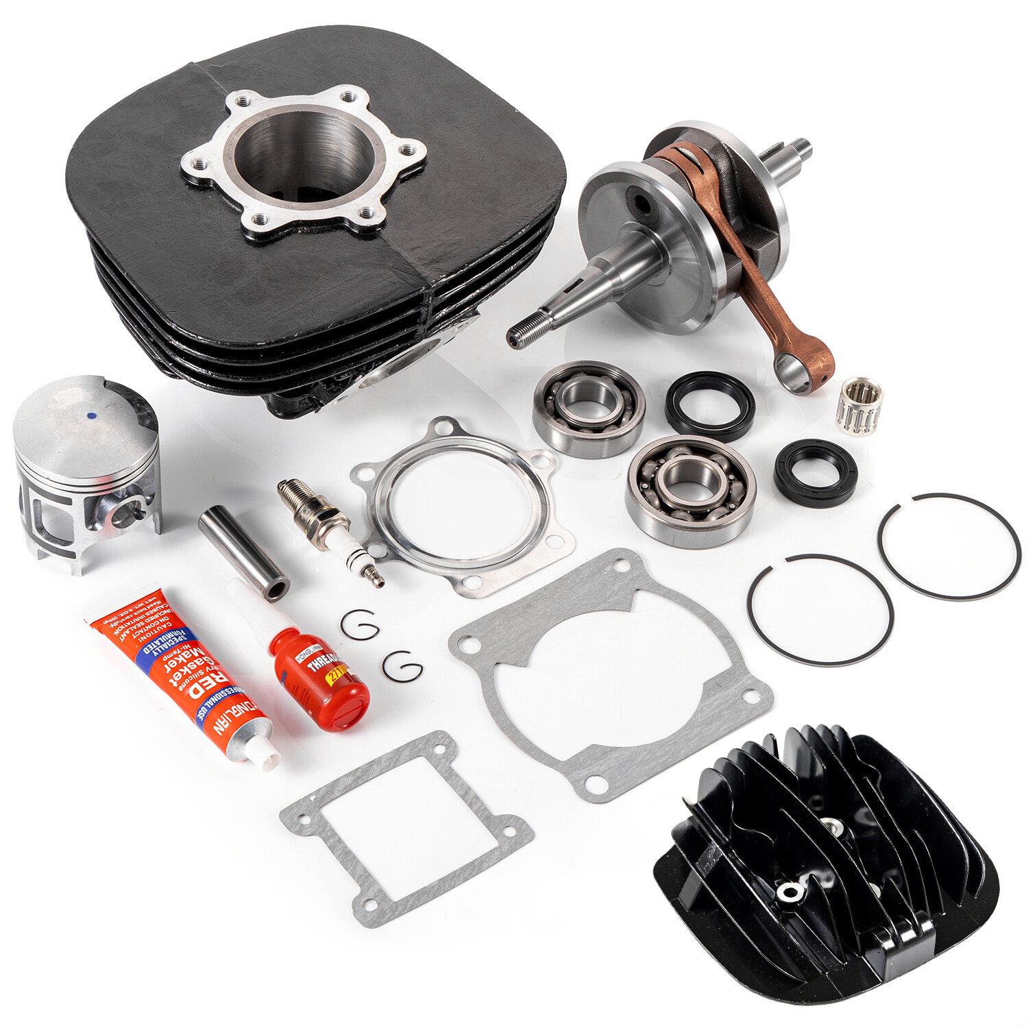 For Yamaha Blaster 200 1988-2006 Piston Cylinder Crank Motor Rebuild Gasket Kit