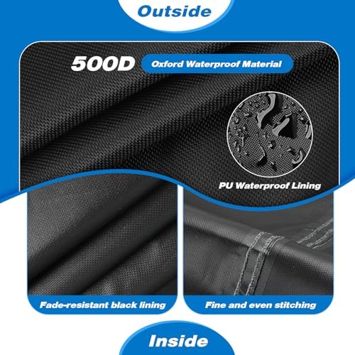 Deck Box Cover, Outdoor Storage Box Cover for 260 Gallon Deck Box, Waterproof